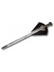 Épée Viking Gravée – Lame en Acier Inoxydable avec Support Mural