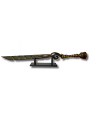 Épée Fantasy en Métal – Lame Ornementée – 91 cm avec Support