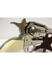 REVOLVER PEACEMAKER USA 1873 ARGENT 30.5 CM