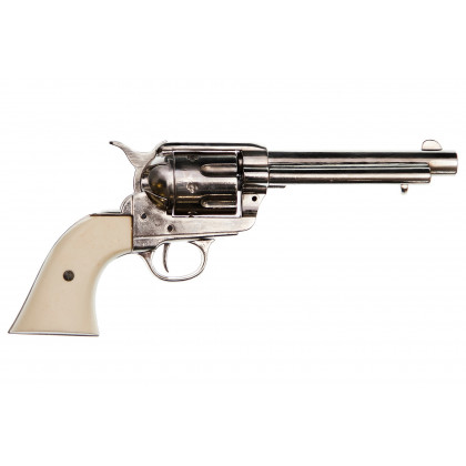 REVOLVER PEACEMAKER USA 1873 ARGENT 30.5 CM