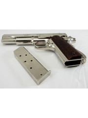 PISTOLET 45 USA 1911 CHROME (IDEM P1227NQ) DEMONTABLE