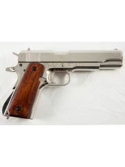 PISTOLET 45 USA 1911 CHROME (IDEM P1227NQ) DEMONTABLE