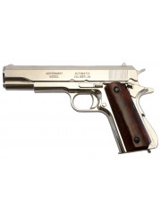 PISTOLET 45 USA 1911 CHROME (IDEM P1227NQ) NON DEMONTABLE