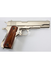 PISTOLET 45 USA 1911 CHROME (IDEM P1227NQ) NON DEMONTABLE