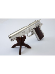 PISTOLET 45 USA 1911 CHROME (IDEM P1227NQ) NON DEMONTABLE