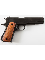 PISTOLET 45 USA 1911 PLAQUETTE STRILLEE (IDEM1227-P NON DEMONTABLE)