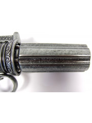 PISTOLET ANGLAIS 1840 6 CANONS GRIS